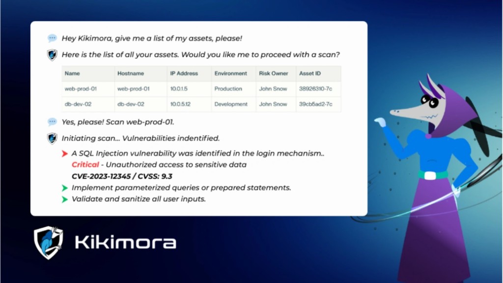 Kikimora Agent: Tối ưu An ninh mạng với AI & Tự động hóa