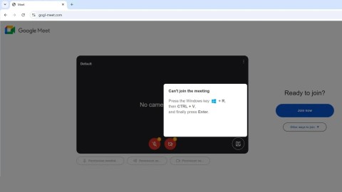 Mối đe dọa mạng nguy hiểm: Mã độc ClickFix từ Google Meet giả