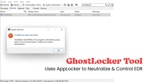 Hiểm họa GhostLocker: Vượt qua EDR tinh vi bằng AppLocker