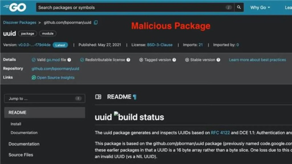 Tấn công mạng nguy hiểm: Rò rỉ dữ liệu qua mã độc Go