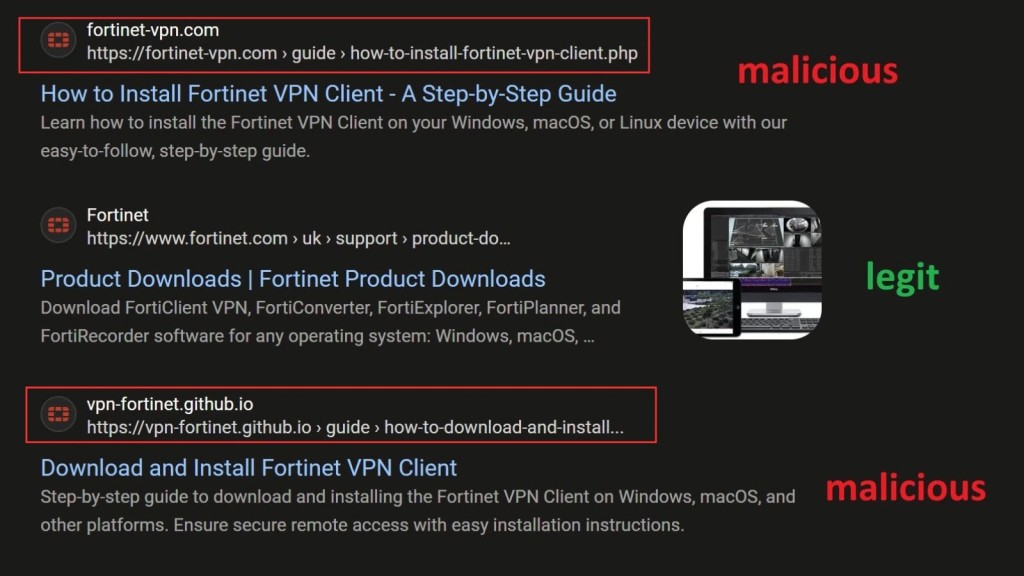 Tấn công mạng Fortinet VPN: Nguy hiểm từ AI & SEO