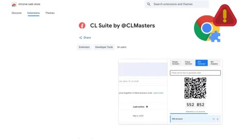 Nguy hiểm! Mở rộng độc hại Chrome đánh cắp dữ liệu 2FA Meta